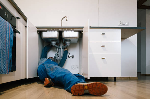 Professional Plumbing technician working in Gambrills, MD
